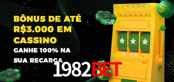 1982bet melhor bônus de depósito